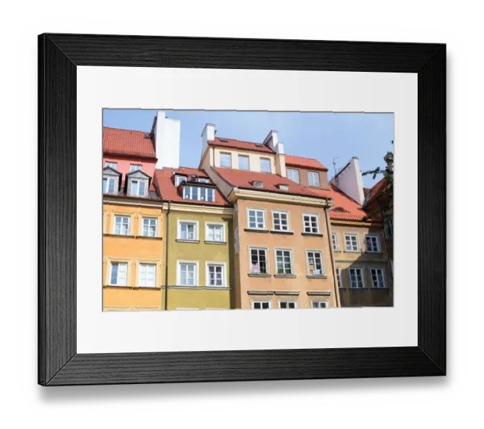 Framed Print : Old Town of Warsaw Framed Print : Old Town of Warsaw