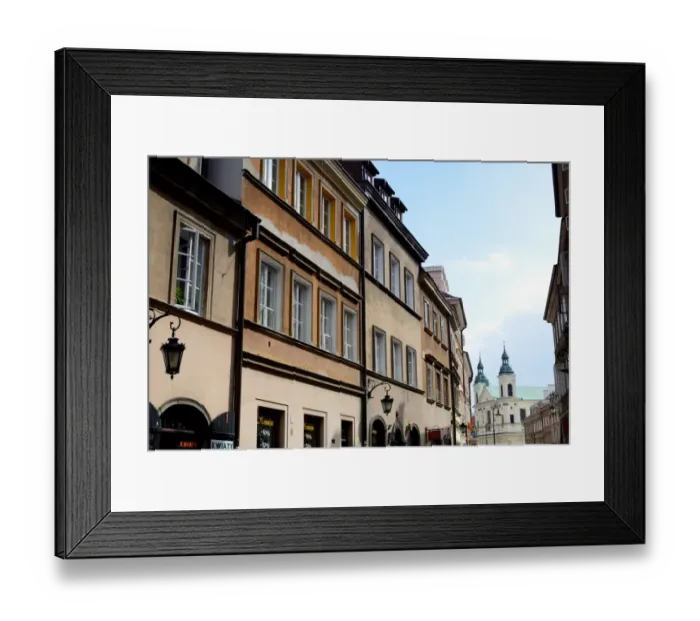 Framed Print : Old Town of Warsaw Framed Print : Old Town of Warsaw