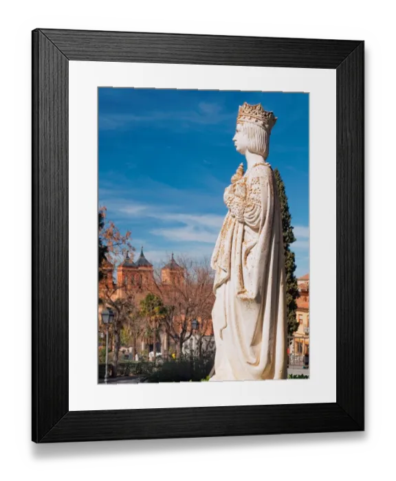 Framed Print : Spain, Queen Isabel I (Isabella I) the Catholic Framed Print : Spain, Queen Isabel I (Isabella I) the Catholic