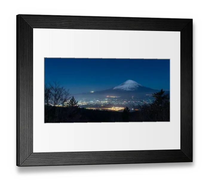Framed Print : Winter Fuji Framed Print : Winter Fuji