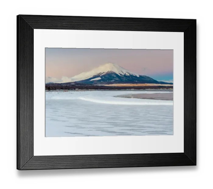 Framed Print : Winter Fuji Framed Print : Winter Fuji