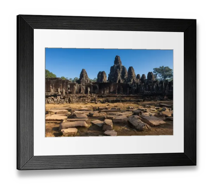 Framed Print : The Bayon Temple (Angkor Thom) Framed Print : The Bayon Temple (Angkor Thom)