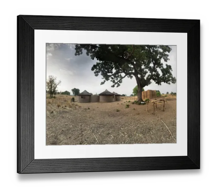 Framed Print : Togolese Inn Framed Print : Togolese Inn