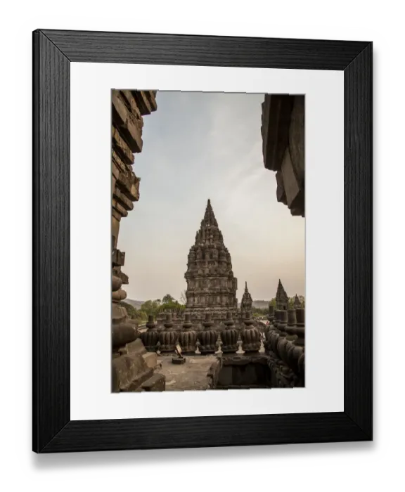 Framed Print : Prambanan Temple Framed Print : Prambanan Temple