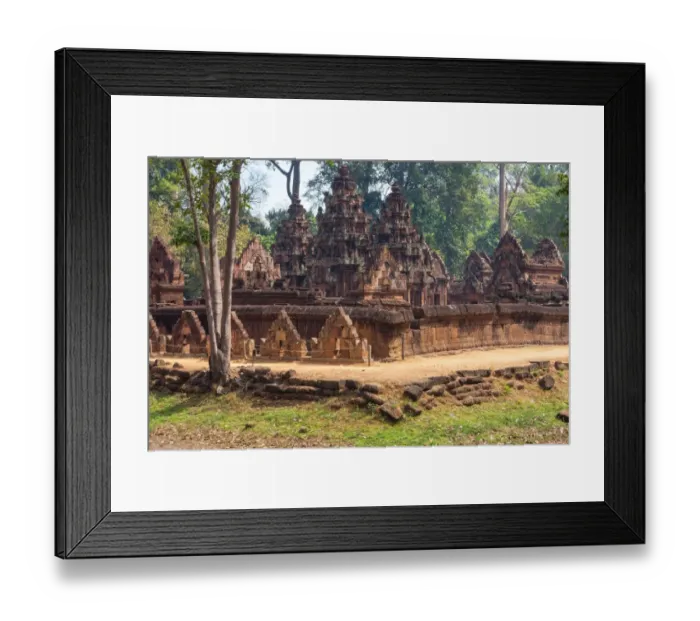 Framed Print : Banteay Srei Ancient Temple Framed Print : Banteay Srei Ancient Temple