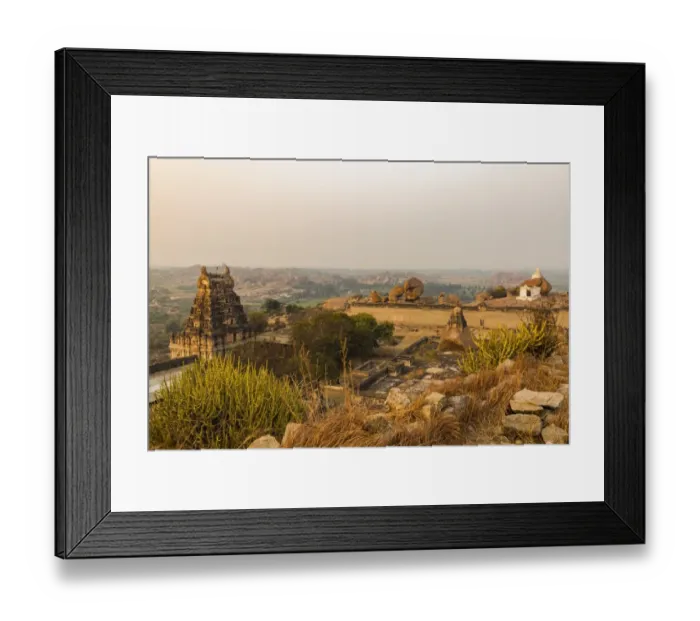 Framed Print : Hampi Framed Print : Hampi