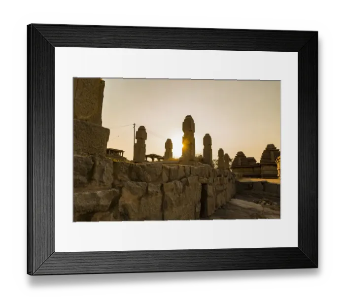 Framed Print : Hampi Framed Print : Hampi