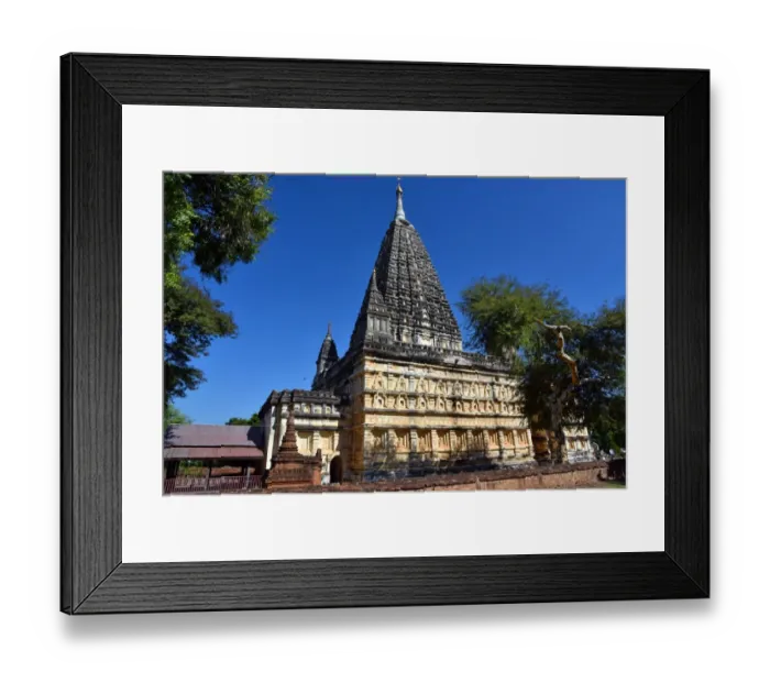 Framed Print : Ananda Phaya Bagan Buddhist Temple Unesco Myanmar Framed Print : Ananda Phaya Bagan Buddhist Temple Unesco Myanmar