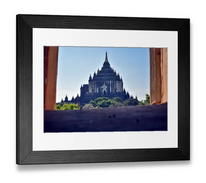 Framed Print : Bagan Buddhist Temple Unesco Myanmar Framed Print : Bagan Buddhist Temple Unesco Myanmar