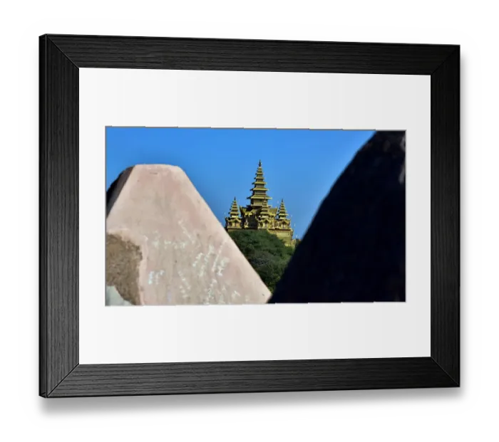 Framed Print : Kanbawzathadi Palace at Bagan Myanmar Framed Print : Kanbawzathadi Palace at Bagan Myanmar