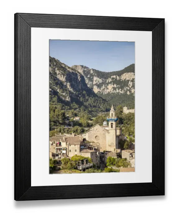 Framed Print : The village of Valldemossa Framed Print : The village of Valldemossa