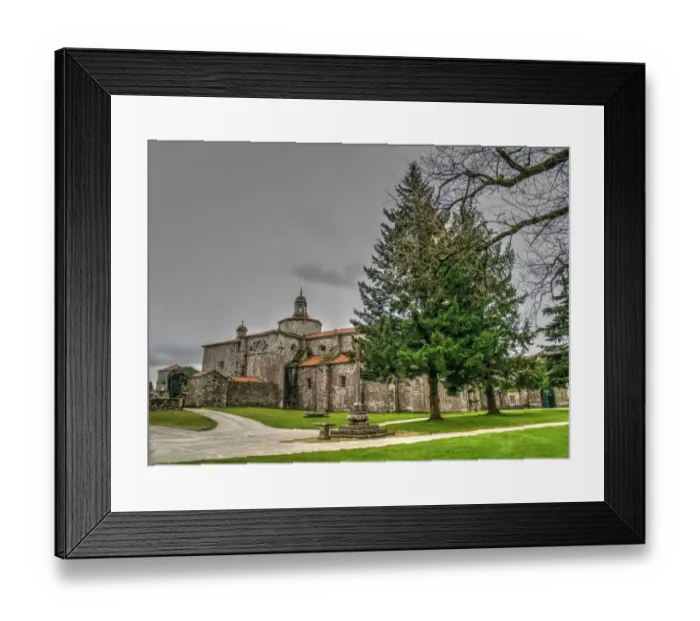Framed Print : Cistercian monastery of Sobrado dos Monxes Framed Print : Cistercian monastery of Sobrado dos Monxes