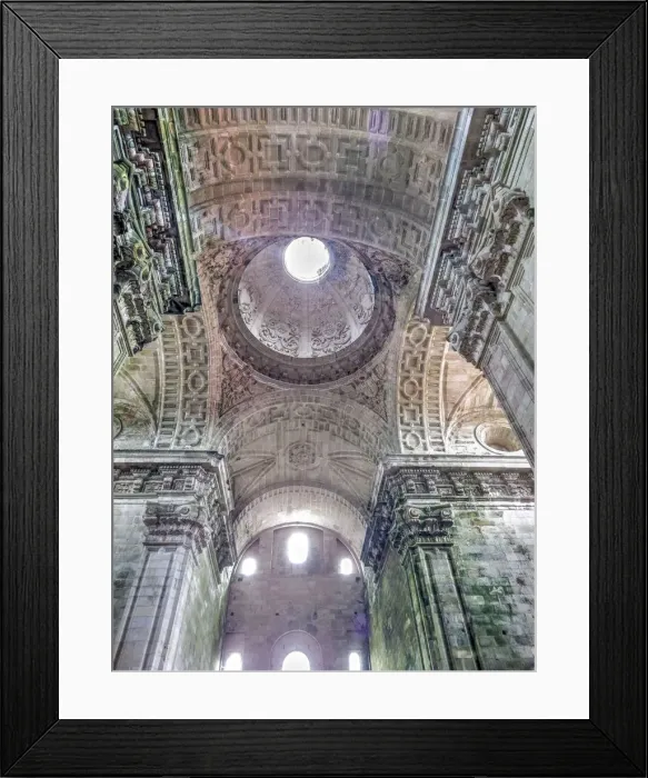 Framed Print : Cistercian monastery of Sobrado dos Monxes