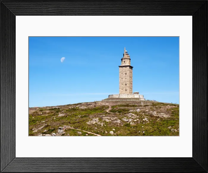 Framed Print : Roman lighthouse Hercules Tower Framed Print : Roman lighthouse Hercules Tower