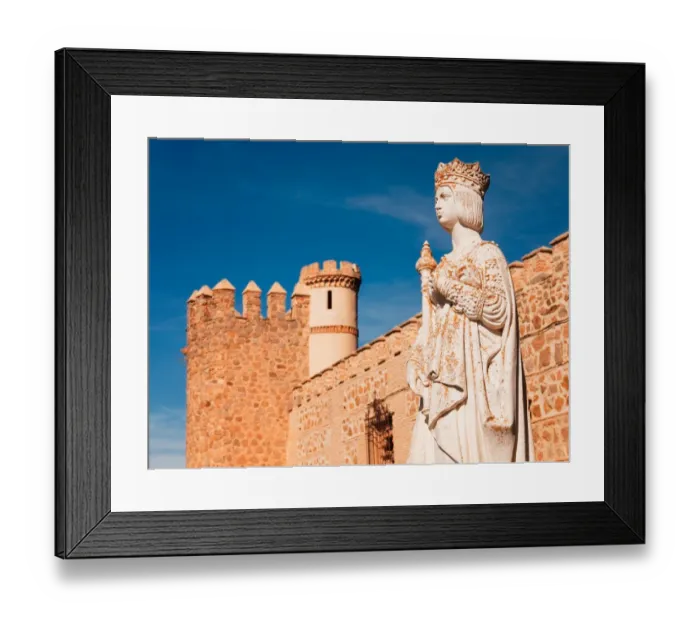 Framed Print : Spain, Queen Isabel I (Isabella I) the Catholic