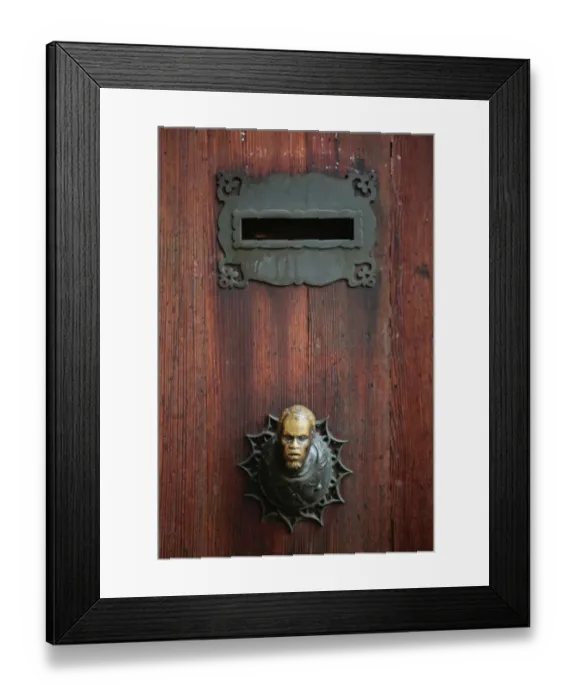 Framed Print : An old door in Venice, Italy Framed Print : An old door in Venice, Italy