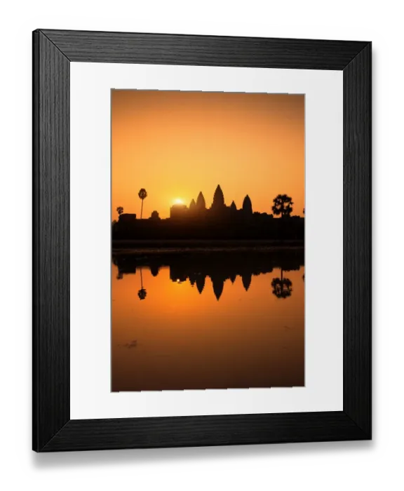 Framed Print : Angkor Wat at Sunrise, Cambodia Framed Print : Angkor Wat at Sunrise, Cambodia