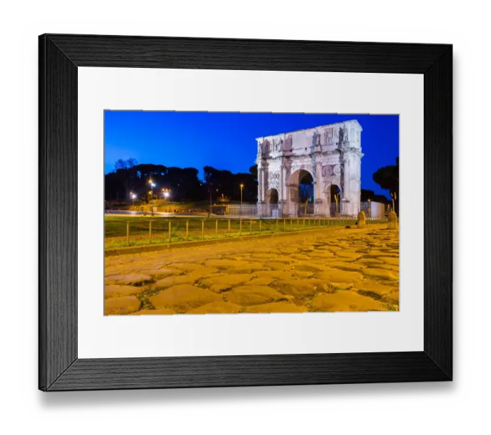 Framed Print : The Arch of Constantine at dawn in Rome, Italy Framed Print : The Arch of Constantine at dawn in Rome, Italy