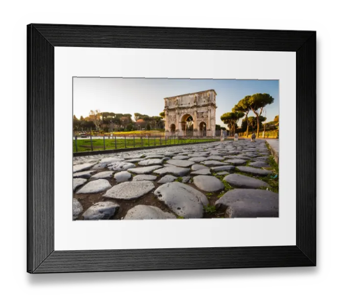 Framed Print : The Arch of Constantine at sunrise in Rome, Italy Framed Print : The Arch of Constantine at sunrise in Rome, Italy