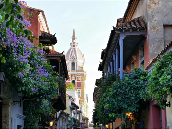 The walled city of Cartagena de Indias