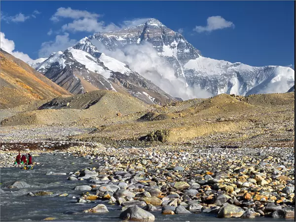 mt. Everest from Everest Base Camp, Tibet