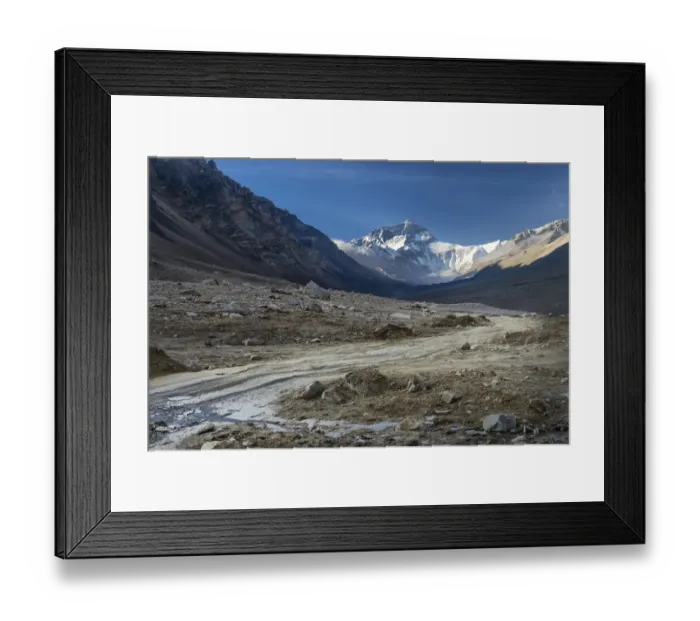 Framed Print : mt. Everest from Everest Base Camp, Tibet Framed Print : mt. Everest from Everest Base Camp, Tibet