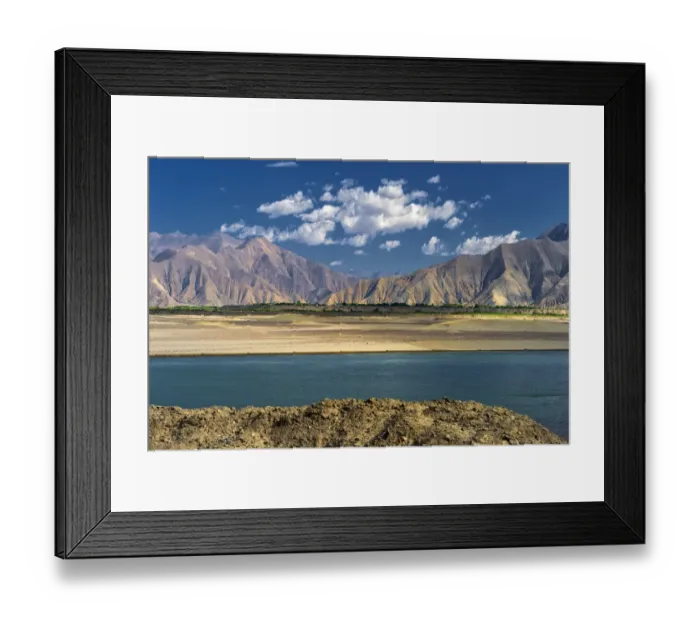 Framed Print : Tibet Landscape Framed Print : Tibet Landscape