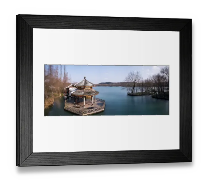 Framed Print : Pavilion in Maojiabu Village by West Lake, Hangzhou, China Framed Print : Pavilion in Maojiabu Village by West Lake, Hangzhou, China