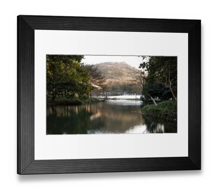 Framed Print : Scenic view of a Pavilion by West Lake, Hangzhou, Zhejiang, China Framed Print : Scenic view of a Pavilion by West Lake, Hangzhou, Zhejiang, China