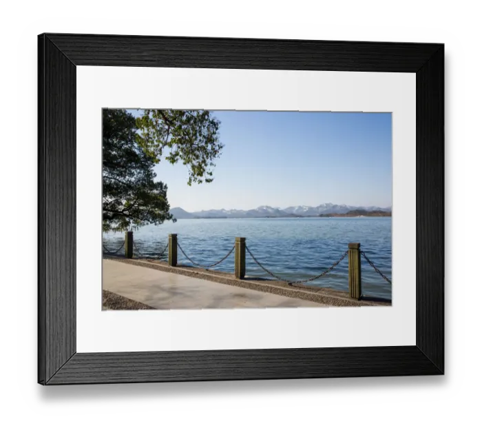 Framed Print : Scenic View Of the West Lake, Hangzhou, China Framed Print : Scenic View Of the West Lake, Hangzhou, China