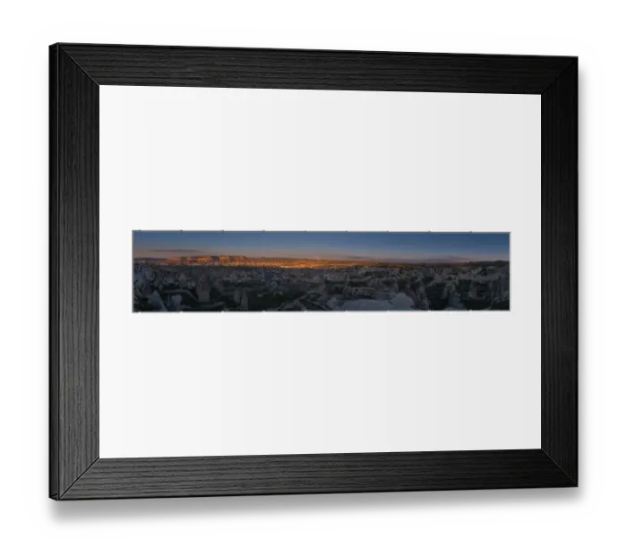 Framed Print : Panorama of Goreme city Framed Print : Panorama of Goreme city