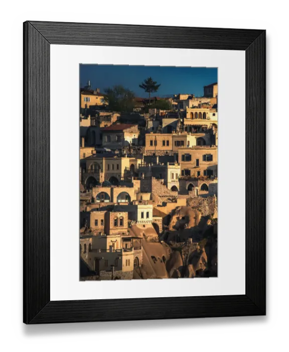 Framed Print : local buildings at Uchisar Framed Print : local buildings at Uchisar