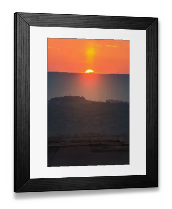 Framed Print : Sunrise over cappadocia Framed Print : Sunrise over cappadocia