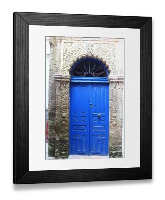 Framed Print : Detail of a gate in the Medina of Essaouira Framed Print : Detail of a gate in the Medina of Essaouira