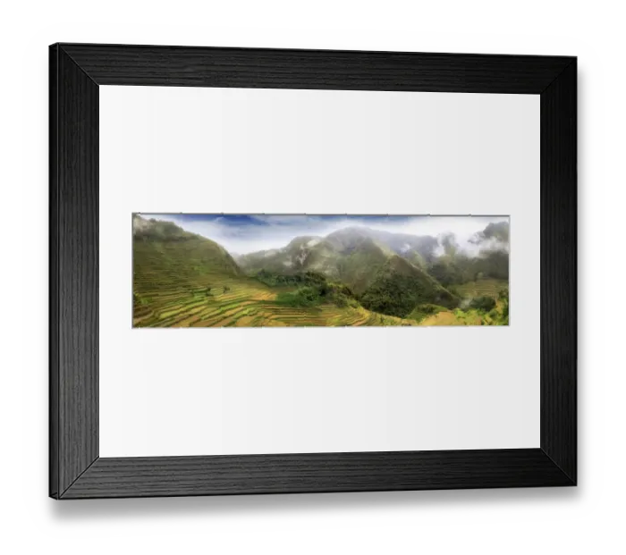 Framed Print : Banaue Rice Terraces Framed Print : Banaue Rice Terraces