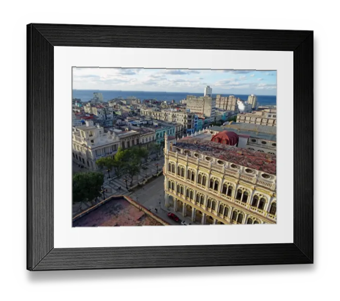 Framed Print : Havana City View #3 Framed Print : Havana City View #3