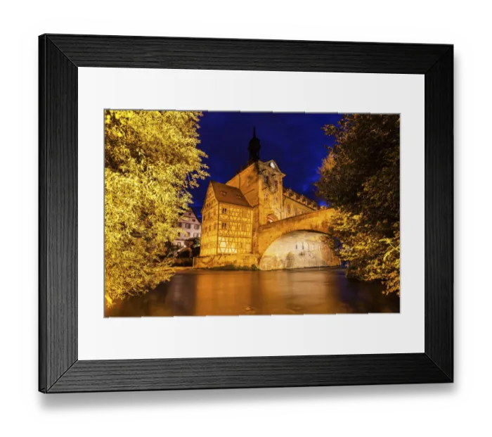 Framed Print : Bamberg Old Town Hall Framed Print : Bamberg Old Town Hall