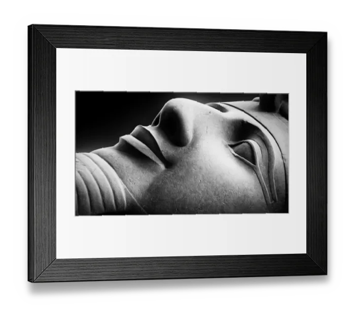 Framed Print : Ramses II statue head Framed Print : Ramses II statue head