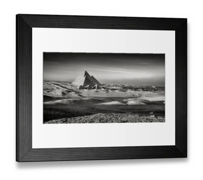 Framed Print : The Pyramids Of Giza, Egypt Framed Print : The Pyramids Of Giza, Egypt
