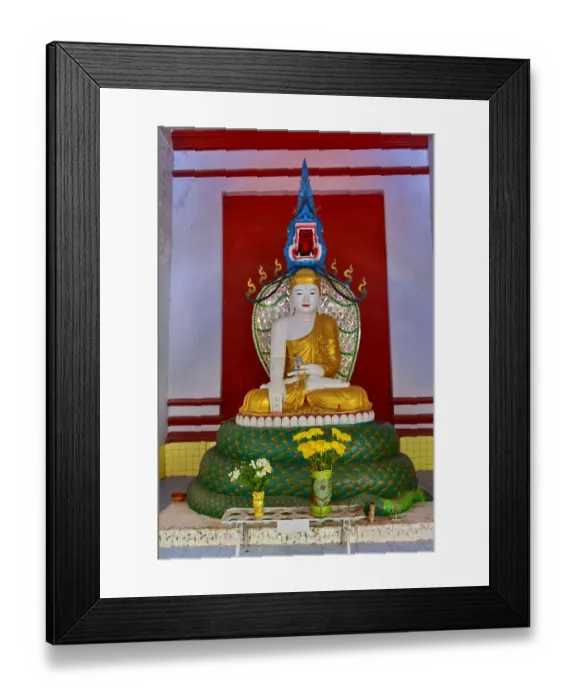 Framed Print : mandalay buddha Framed Print : mandalay buddha