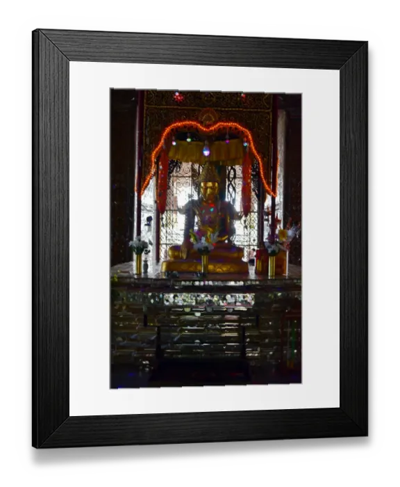 Framed Print : mandalay buddha Framed Print : mandalay buddha