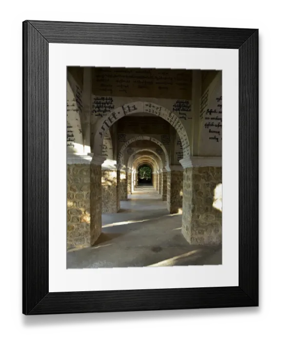 Framed Print : stone arched Framed Print : stone arched