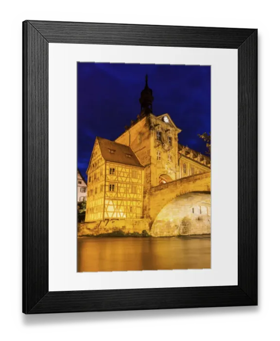Framed Print : Bamberg Old Town Hall Framed Print : Bamberg Old Town Hall