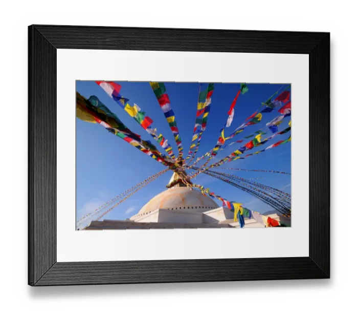 Framed Print : The Buddhist stupa of Boudhanath, Kathmandu, Nepal Framed Print : The Buddhist stupa of Boudhanath, Kathmandu, Nepal