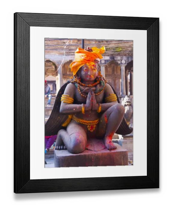 Framed Print : statue at Durbar Square, Patan, Kathmandu, Nepal, Asia Framed Print : statue at Durbar Square, Patan, Kathmandu, Nepal, Asia