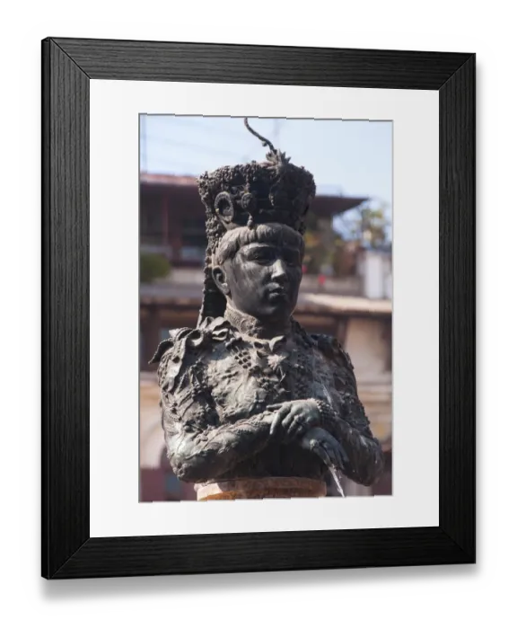 Framed Print : statue at Durbar Square, Patan, Kathmandu, Nepal, Asia Framed Print : statue at Durbar Square, Patan, Kathmandu, Nepal, Asia