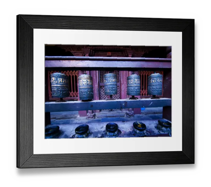 Framed Print : Golden Temple, Patan, Kathmandu, Nepal, Asia