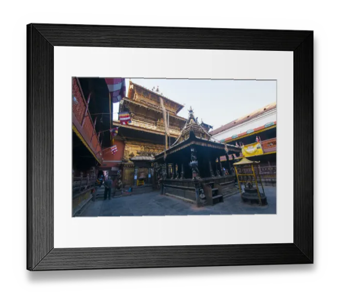 Framed Print : Golden Temple, Patan, Kathmandu, Nepal, Asia Framed Print : Golden Temple, Patan, Kathmandu, Nepal, Asia