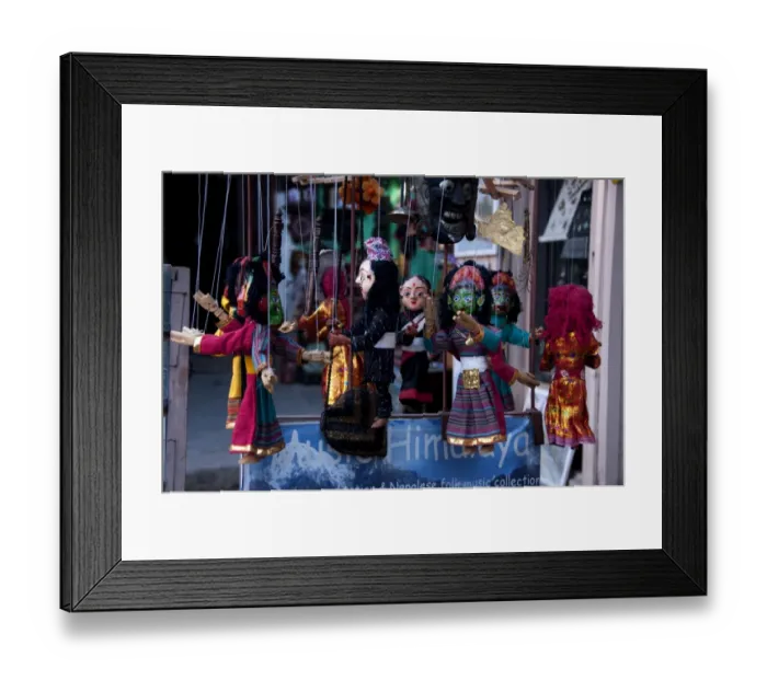 Framed Print : Golden Temple, Patan, Kathmandu, Nepal, Asia