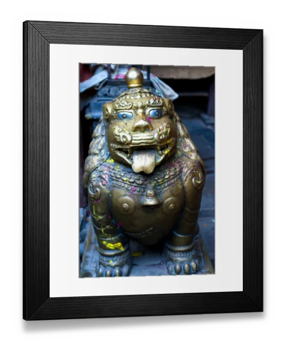 Framed Print : Golden Temple, Patan, Kathmandu, Nepal, Asia Framed Print : Golden Temple, Patan, Kathmandu, Nepal, Asia